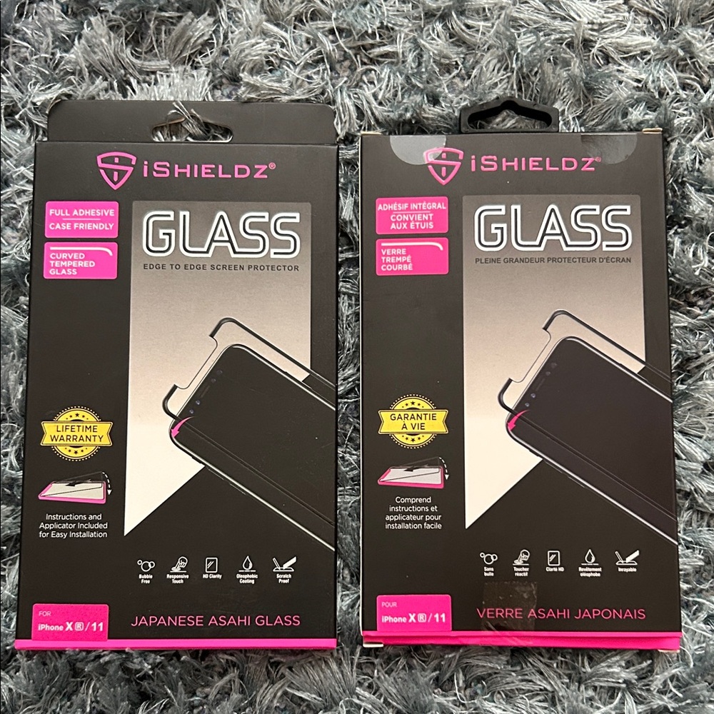 Glass Screen Protector for iPhone XR/11 - Black